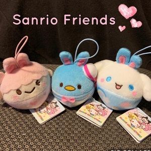 ❤️SOLD❤️SANRIO FRIENDS stuffed dolls. NWT.